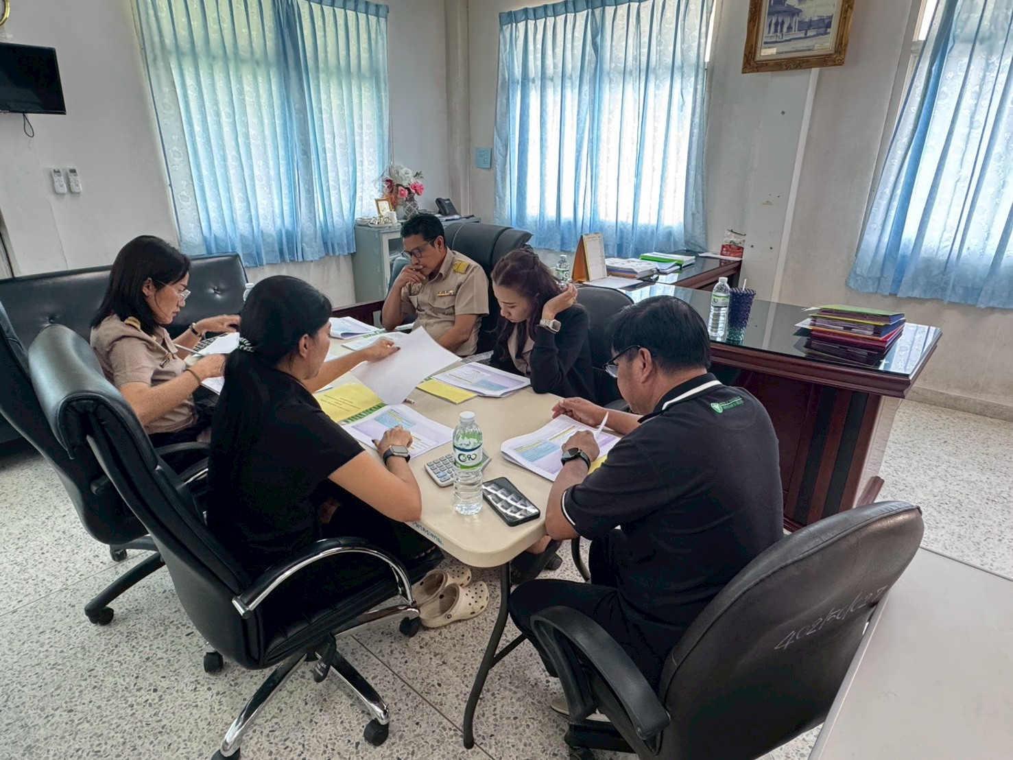 วันที่ 17 พฤศจิกายน พ.ศ.2568 เวลา 13.30 น. ประชุมคณะอนุกรรมการด้านการพิจารณาและกลั่นกรองโครงการ เพื่อพิจารณา ตรวจสอบ และกลั่นกรองโครงการ/กิจกรรมที่ขอรับการสนับสนุนงบประมาณจากกองทุนหลักประกันสุขภาพองค์การหารส่วนตำบลนากระตาม